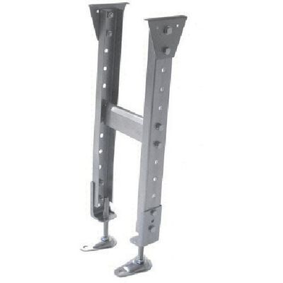 三鈴工機 三鈴 スチール製固定脚 KGM型支持脚 ミニパラ用 H850±45mm KGM-6085(MP09) 1台 126-8828（直送品）