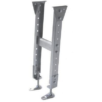 三鈴工機 三鈴 スチール製固定脚 KGM型支持脚 ミニパラ用 H750±45mm KGM-5075(MP09) 1台 127-2040（直送品）