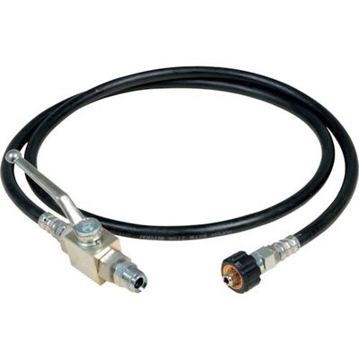 スーパー工業 パイプクリーニング用バルブASY圧力21Mpa以下2mホース付 049990052 1巻 135-8952（直送品）