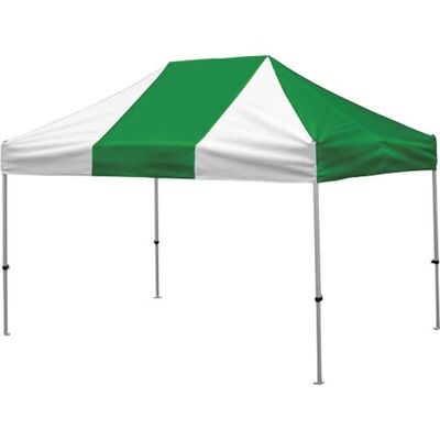 さくらコーポレーション さくら かんたんてんと 2.4m×3.6mオールアルミフレーム 緑白 KA/4WA-GW 1台 338-2457（直送品）