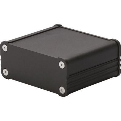 タカチ電機工業 タカチ アルミ押出材ケース ブラック EX6-3-8BB 1台 202-2251（直送品）