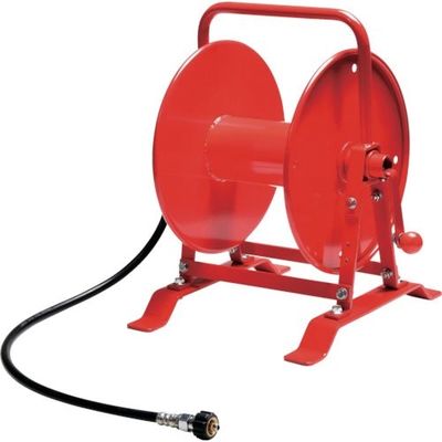 スーパー工業 ホースリール 横置型 40m巻 04000072 1台 147-5820（直送品）