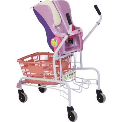 スーパーメイト ベビーカート BCー23 545×760×1030 パープル 1台 126-8137（直送品）