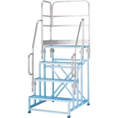 アルインコ 作業台CSBCーS用片側開口手すりセット CSBT4GL 1セット 144-0471（直送品）