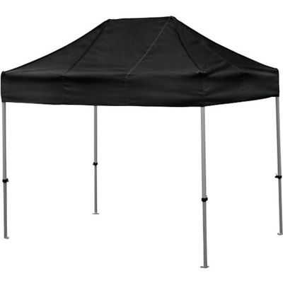 さくらコーポレーション さくら かんたんてんと 1.8m×2.7mスチール&アルミ複合フレーム 黒 KA/1.5W-BK 1台（直送品）