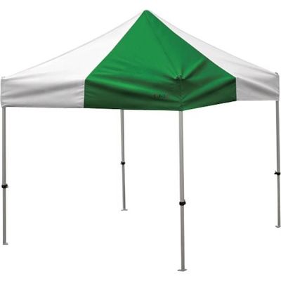 さくらコーポレーション さくら かんたんてんと 2.4m×2.4mオールアルミフレーム 緑白 KA/3WA-GW 1台 338-1895（直送品）