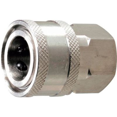 スーパー工業 ワンタッチカプラー SUS メス×メスネジ 3/8 04000067B 1個 136-6799（直送品）