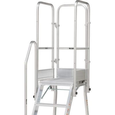 ピカコーポレイション PiCa DWR用階段片手すり天場三方 DWR-TE4AB11H 1セット(1組) 322-8090（直送品）