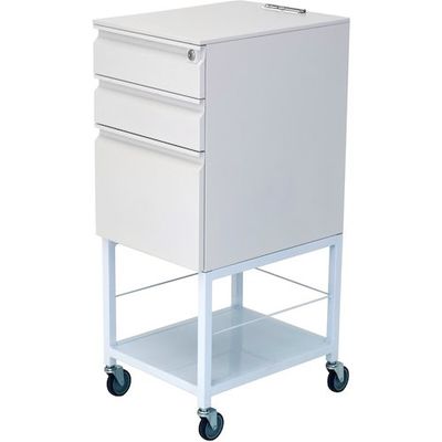 スーパーメイト 台車 チェックリスト台車 395×550×1000 ホワイト CRD-1 1台 126-8156（直送品）