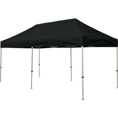 さくらコーポレーション さくら かんたんてんと 2.4m×4.8mスチール&アルミ複合フレーム 黒 KA/5W-BK 1台 338-1368（直送品）