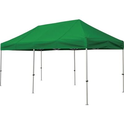 さくらコーポレーション さくら かんたんてんと 2.4m×4.8mスチール&アルミ複合フレーム 緑 KA/5W-G 1台 338-2439（直送品）