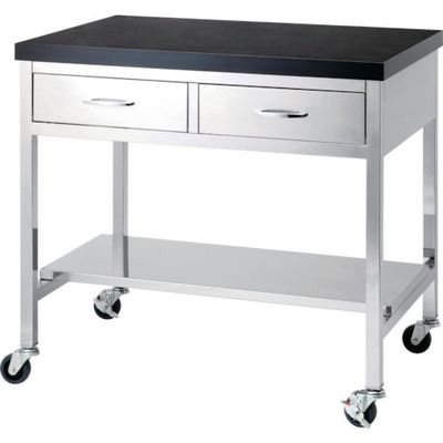 テラオカ アネックス メラミン天板作業台 YMSー180(片面引出付) 10-1703-53 1台 857-0536（直送品）