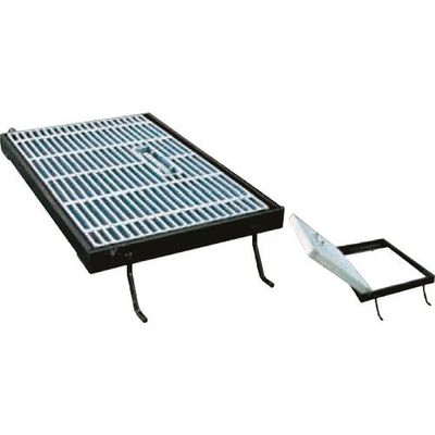 宝機材 タカラ LSハイテングレーチング ますぶた110度回転用 細目 Tー2 KLH25-35 1枚 215-3318（直送品）