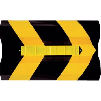 積水樹脂 積水 線形誘導標 ガードフレックス フレキシブルプリズム反射シートタイプ A種用 黒地 GBー2AH 1個 355-6181（直送品）