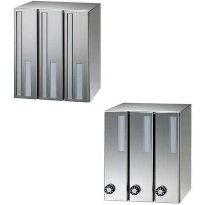 田島メタルワーク メイルボックス(前入後出)F3054Tー3 F3054T-3 1台 470-5095（直送品）