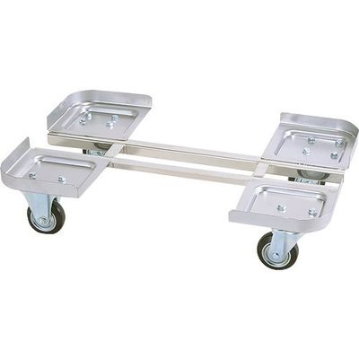 スギコ産業 スギコ 18ー8ステンレスタンク用絞り製台車 HF-DS-40 1台 189-8434（直送品）