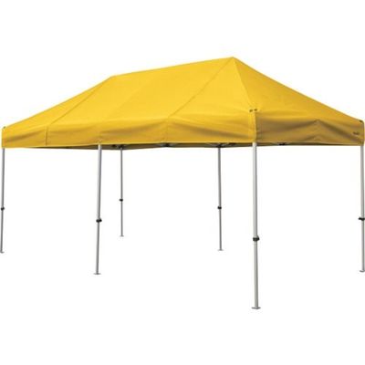 さくらコーポレーション さくら かんたんてんと 2.4m×4.8mオールアルミフレーム 黄 KA/5WA-Y 1台 338-1387（直送品）