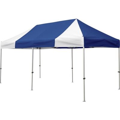 さくらコーポレーション さくら かんたんてんと 2.4m×4.8mオールアルミフレーム 青白 KA/5WA-BW 1台 338-1920（直送品）