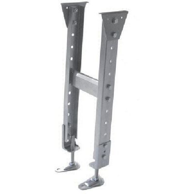 三鈴工機 三鈴 スチール製固定脚 KGM型支持脚 ミニパラ用 H350±45mm KGM-5035(MP09) 1台 127-5097（直送品）