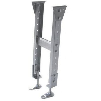 三鈴工機 三鈴 スチール製固定脚 KGM型支持脚 ミニパラ用 H500±45mm KGM-3550(MP09) 1台 127-5134（直送品）