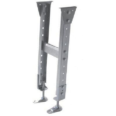 三鈴工機 三鈴 スチール製固定脚 KGM型支持脚 ミニパラ用 H450±45mm KGM-5045(MP09) 1台 127-1956（直送品）