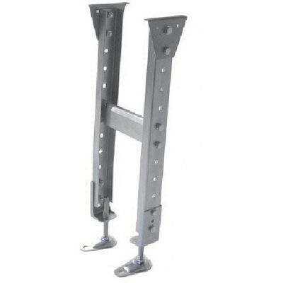 三鈴工機 三鈴 スチール製固定脚 KGM型支持脚 ミニパラ用 H550±45mm KGM-6055(MP09) 1台 126-0940（直送品）