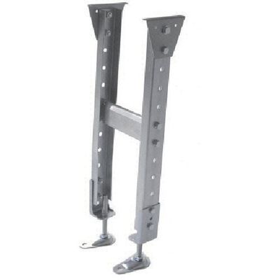 三鈴工機 三鈴 スチール製固定脚 KGM型支持脚 ミニパラ用 H350±45mm KGM-3535(MP09) 1台 126-2486（直送品）