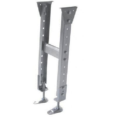 三鈴工機 三鈴 スチール製固定脚 KGM型支持脚 ミニパラ用 H450±45mm KGM-6045(MP09) 1台 126-5677（直送品）