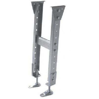 三鈴工機 三鈴 スチール製固定脚 KGM型支持脚 ミニパラ用 H500±45mm KGM-2550(MP09) 1台 126-5710（直送品）