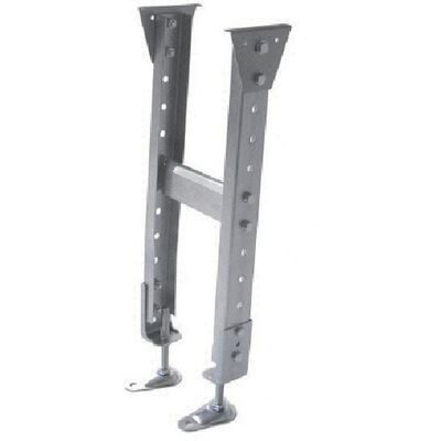 三鈴工機 三鈴 スチール製固定脚 KGM型支持脚 ミニパラ用 H450±45mm KGM-3045(MP09) 1台 126-7247（直送品）