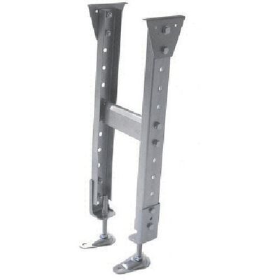 三鈴工機 三鈴 スチール製固定脚 KGM型支持脚 ミニパラ用 H500±45mm KGM-6050(MP09) 1台 126-8815（直送品）