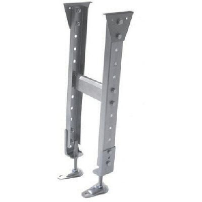 三鈴工機 三鈴 スチール製固定脚 KGM型支持脚 ミニパラ用 H550±45mm KGM-3055(MP09) 1台 127-0353（直送品）