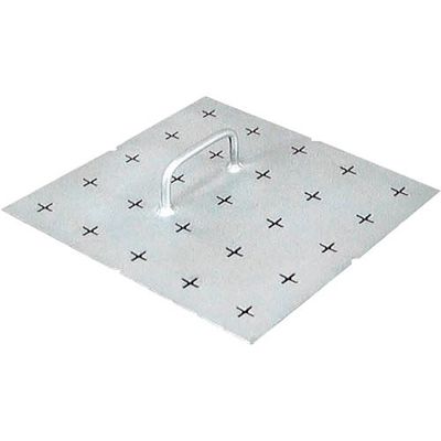 カネソウ 視覚障害者誘導用マーカー 位置決めプレート ICHIGIMEPLATE-JMJMP-1-300 1枚 324-0346（直送品）