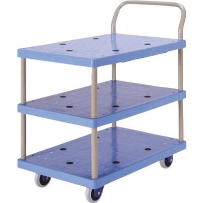 東京硝子器械 TGK 静音樹脂製台車 NPー105GS 221-56-96-91 1台 191-0087（直送品）