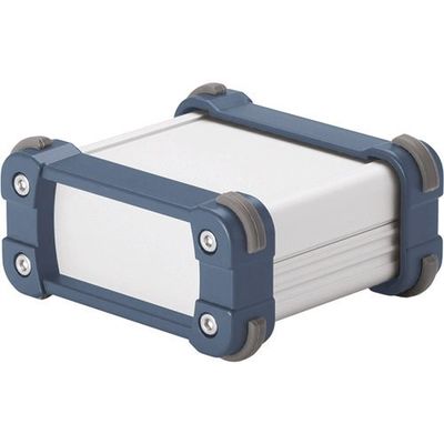 タカチ電機工業 タカチ コーナーガード付アルミケース EMCシールドタイプ シルバー/インディゴ EXPE7-3-9SI 1台（直送品）