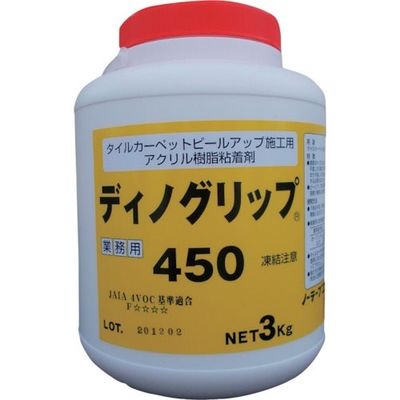ノーテープ工業 ノーテープ ディノグリップ450(3kg) 85500450 1セット(6缶) 337-9535（直送品）