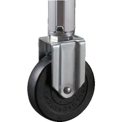 SUS 【数量1~9】φ75Nフレームキャスター固定 ゴム GFN-622 1個 127-5855（直送品）