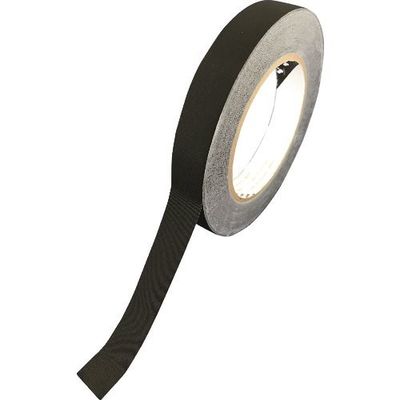 寺岡製作所 TERAOKA アセテートクロス粘着テープNO.570F 黒 18mm×30M 570F-BK-18X30 1セット(20巻)（直送品）