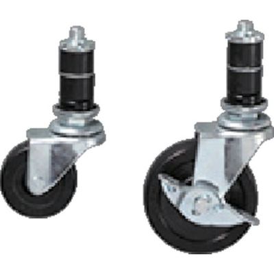 SUS 【数量1~9】フレームキャスターNφ100ゴム (ゴム) GFN-582 1個 127-5797（直送品）