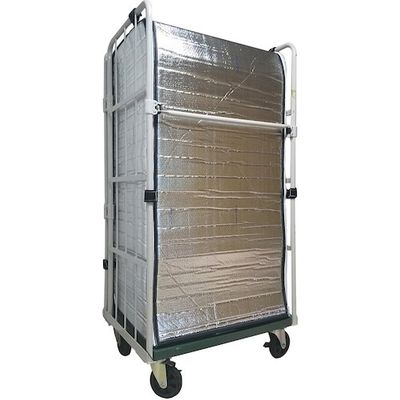 超断熱 クールマジック シャインWバブル カゴ車台用内掛けカバー 1100×800用 10枚入 CM-VWBBWV-11080-10（直送品）