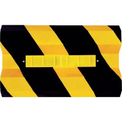 積水樹脂 積水 線形誘導標 ガードフレックス 封入レンズ型反射シートタイプ A種用 黒地 GBー1A 1個 355-6180（直送品）