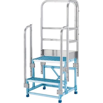 アルインコ 作業台CSBCーS用片側開口手すりセット CSBT26GL 1セット 144-0457（直送品）