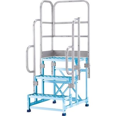 アルインコ 作業台CSBCーS用片側開口手すりセット CSBT37GL 1セット 144-0484（直送品）