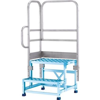 アルインコ 作業台CSBCー256S用 正面付片手すりセット CSBT25BL 1セット 144-0489（直送品）