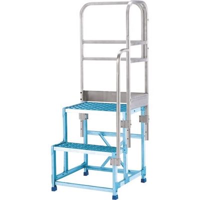 アルインコ 作業台CSBCー276S用 正面付片手すりセット CSBT27BL 1セット 144-0478（直送品）