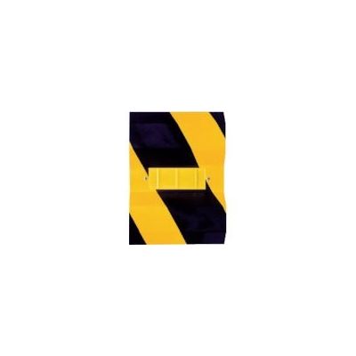 積水樹脂 積水 線形誘導標 ガードフレックス 封入レンズ型反射シートタイプ B種・C種用 黒地 GBー3 1個 355-6190（直送品）