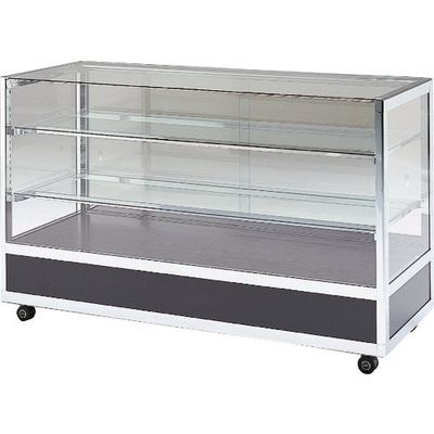 ハヤノ産業 ハヤノ エクシード 平ケースF2 シルバー プッシュ錠付 F2-15-45-S-P 1台 168-0648（直送品）