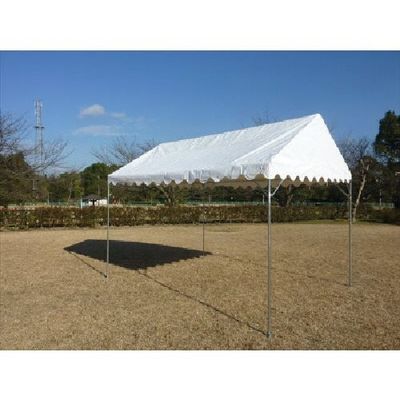 越智工業所 KOK 強力スーパーアルミキングテント W3.55XD2.67XH2.80 天幕色 白 KSA-15X2-W 1台（直送品）