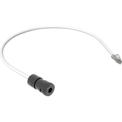 PANDUIT スプライスコネクタコード RJ45モジュラープラグ付き Cat5E Cat6 Cat6A兼用 0.5m FCーICCY0.5（直送品）