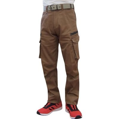 トーマセンイ TEAGLES ストレッチカーゴパンツ カーキ 73cm 9605 KH 73 1枚 425-7507（直送品）